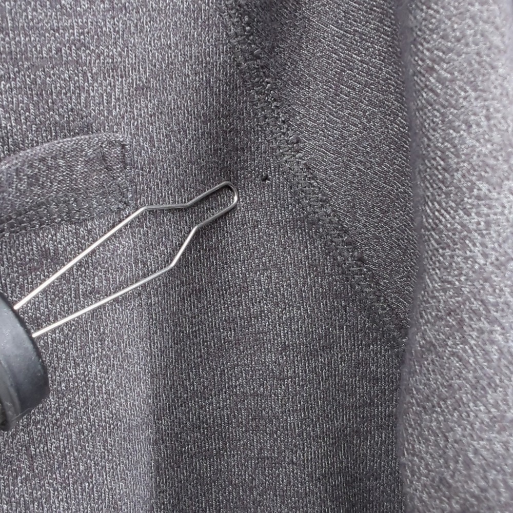 North Face Shirt Mens XL Gray Long Sleeve Henley Outdoor Camping Hiking READ - Picture 7 of 8